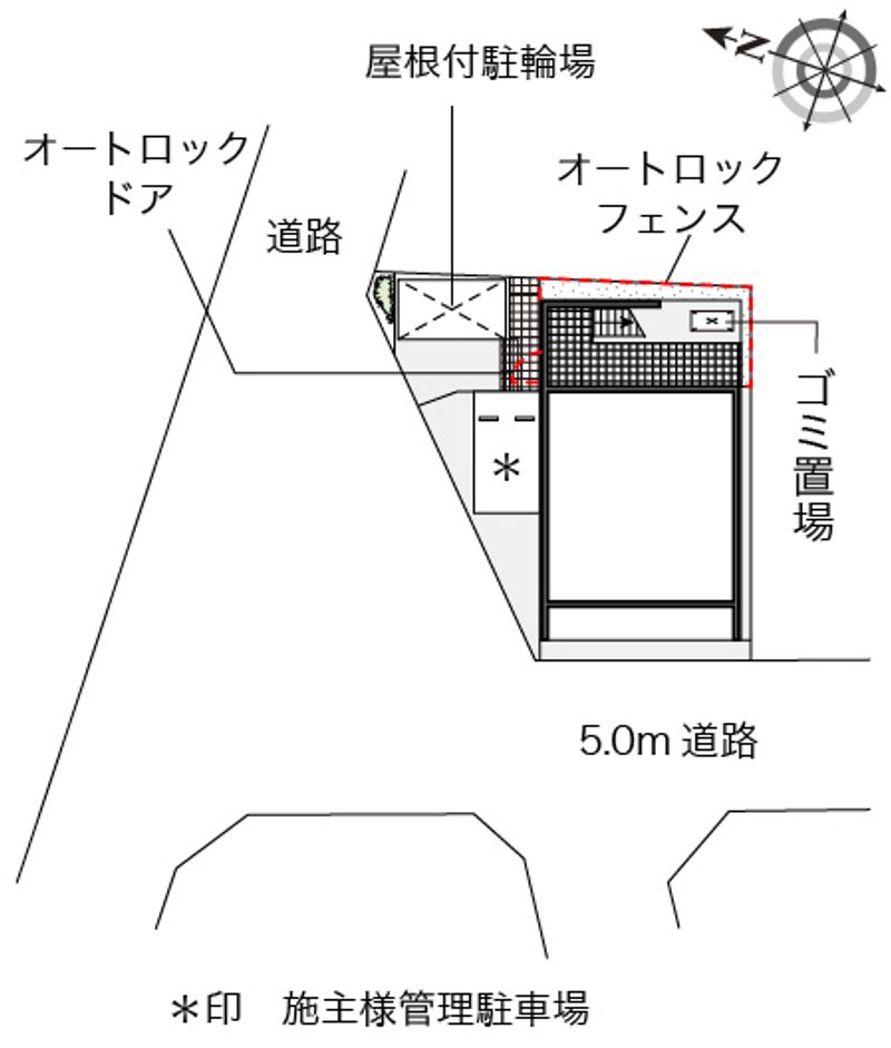 レオネクスト御影本町 配置図
