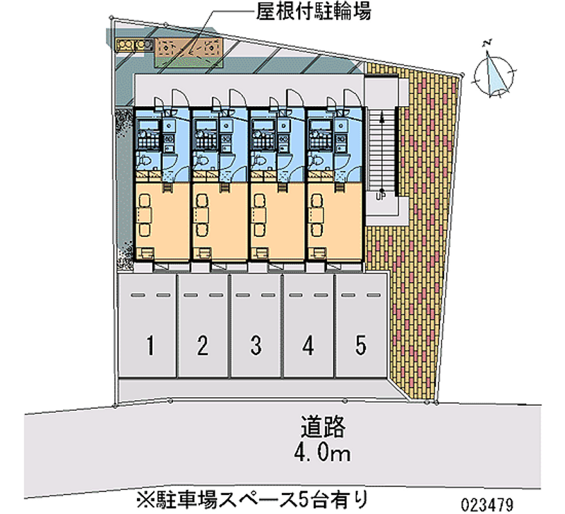 レオパレス荒谷 月極駐車場