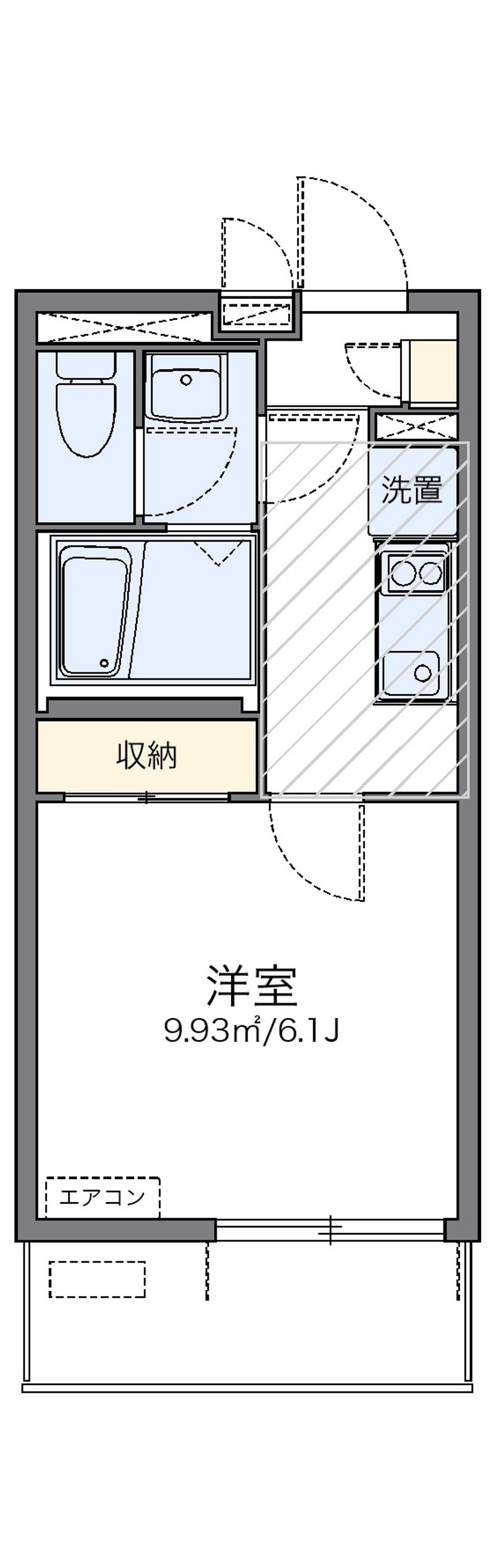 レオネクスト南新宿 間取図