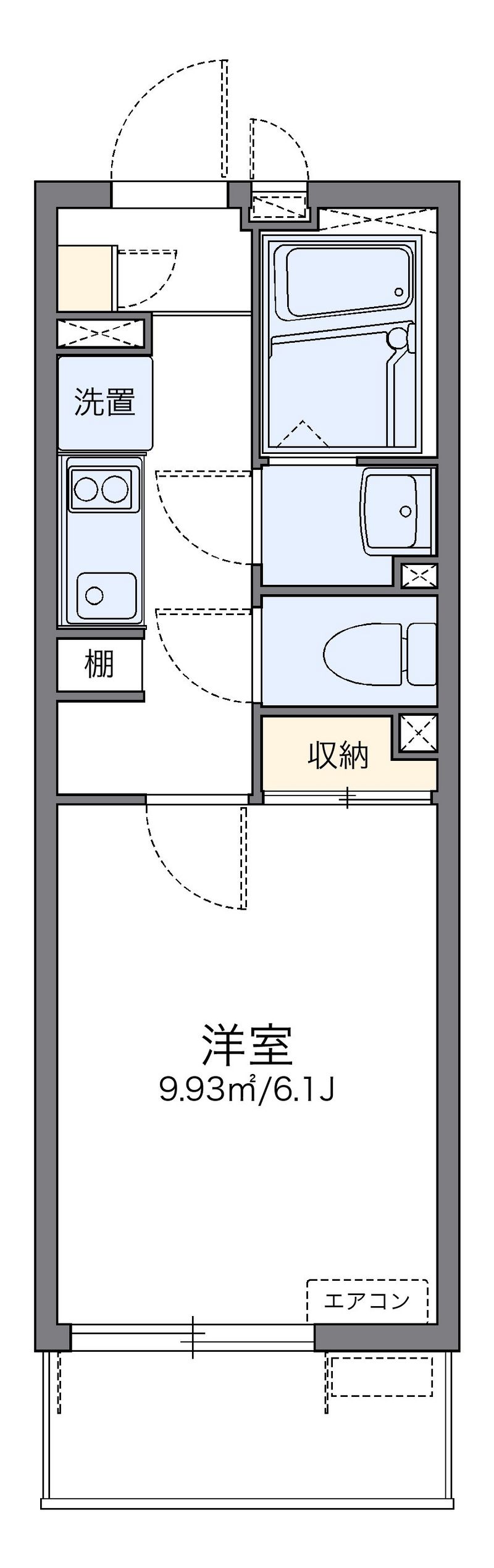 レオネクストメゾン　シエル 間取図