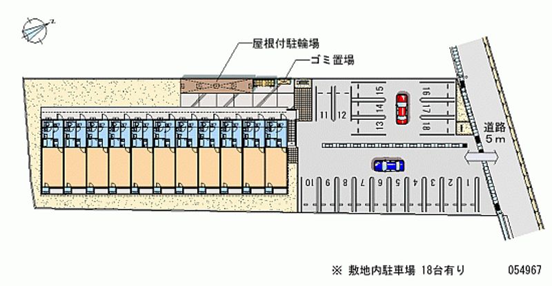 54967月租停车场