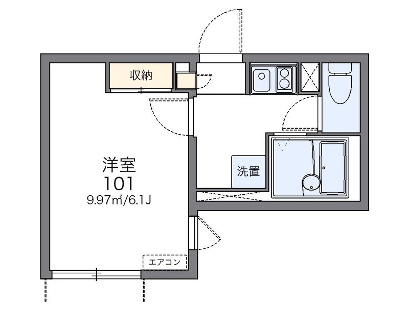 レオネクストル　ボヌール横浜 間取図