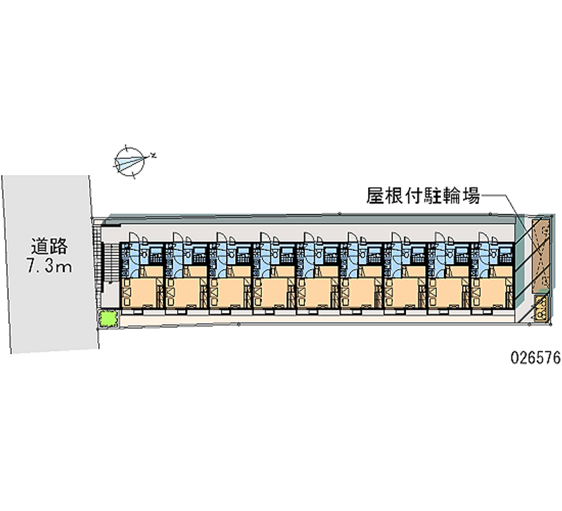 レオパレス本町 区画図
