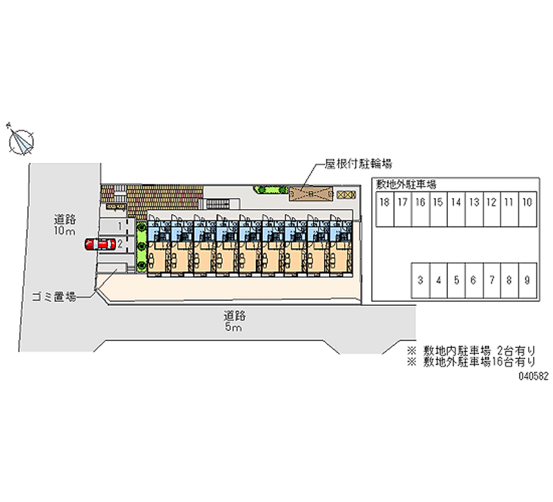 40582 bãi đậu xe hàng tháng