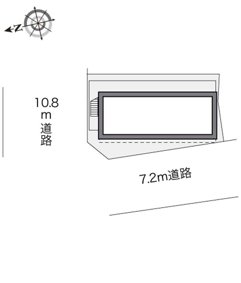 レオパレスサイレント　リバー 配置図