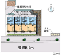レオパレス中央本町 区画図