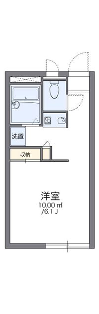 レオパレス明日香 間取り図