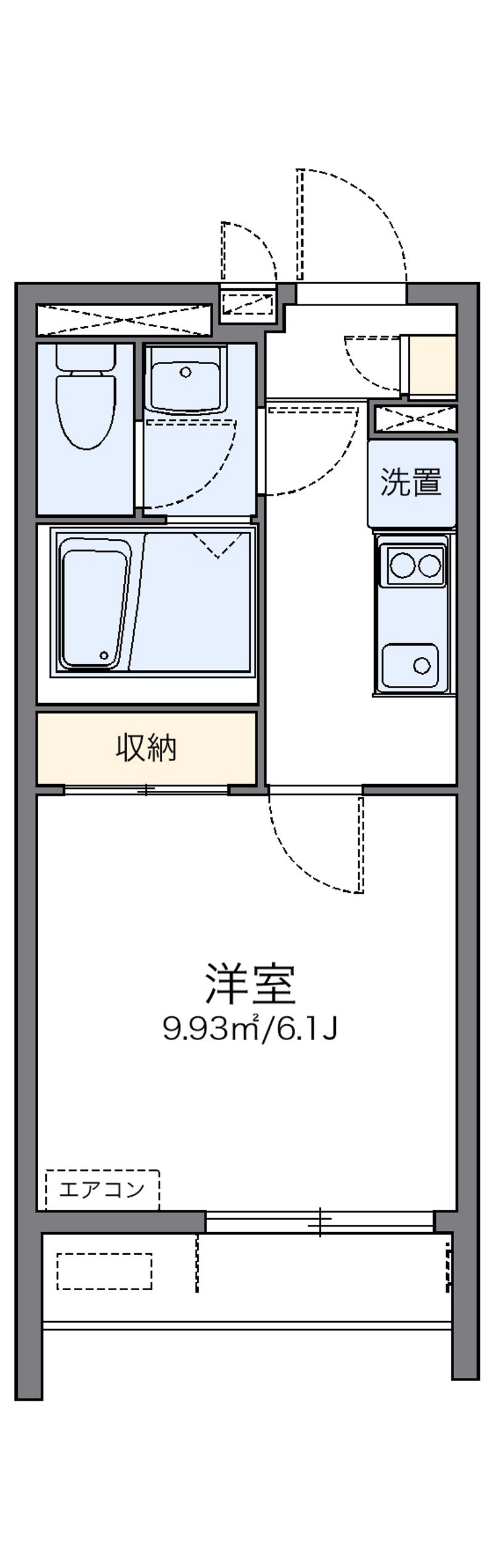 レオネクストｓａｗａ 間取り