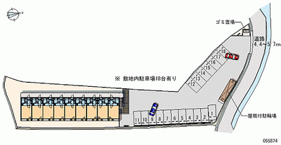 55874 월정액 주차장