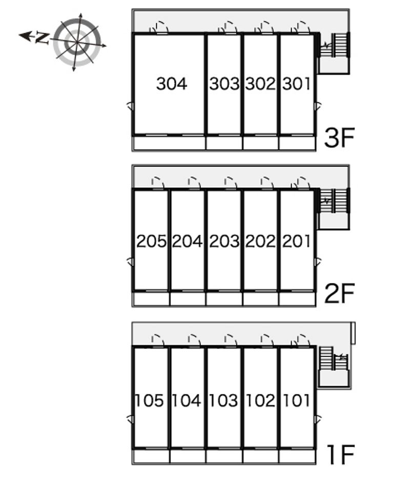 レオネクストコンフォート本木 間取配置図