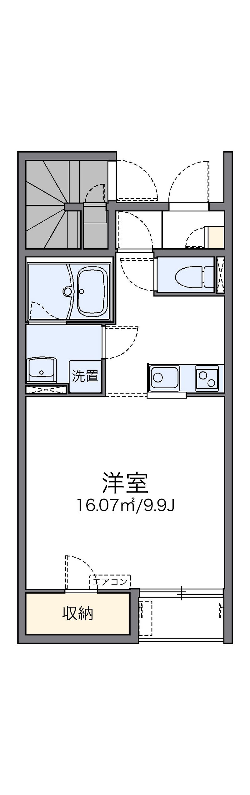 レオネクストグリーンパレス住岡 間取図
