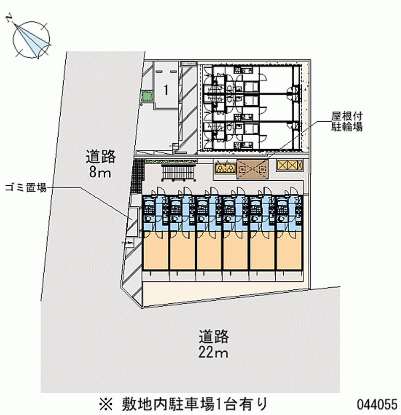 レオパレスＷＡＫＡＮＡ 区画図