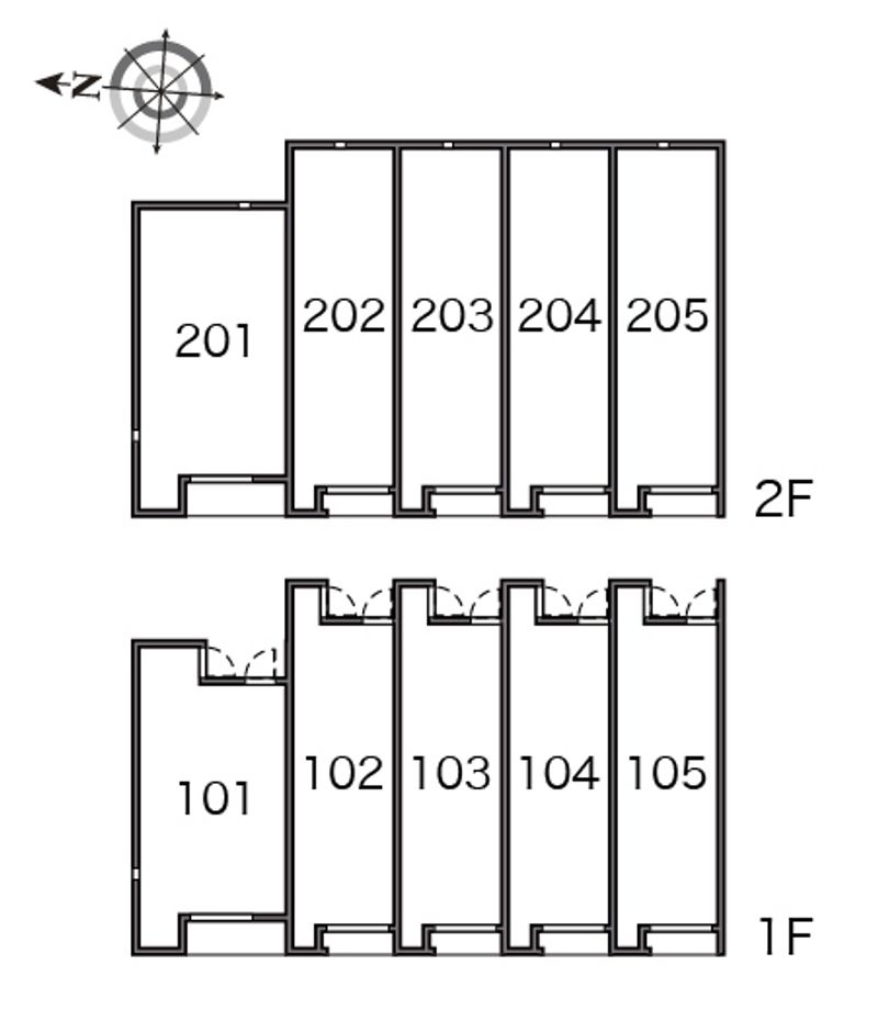 レオネクストＭ＆Ｙ　Ⅱ 間取配置図
