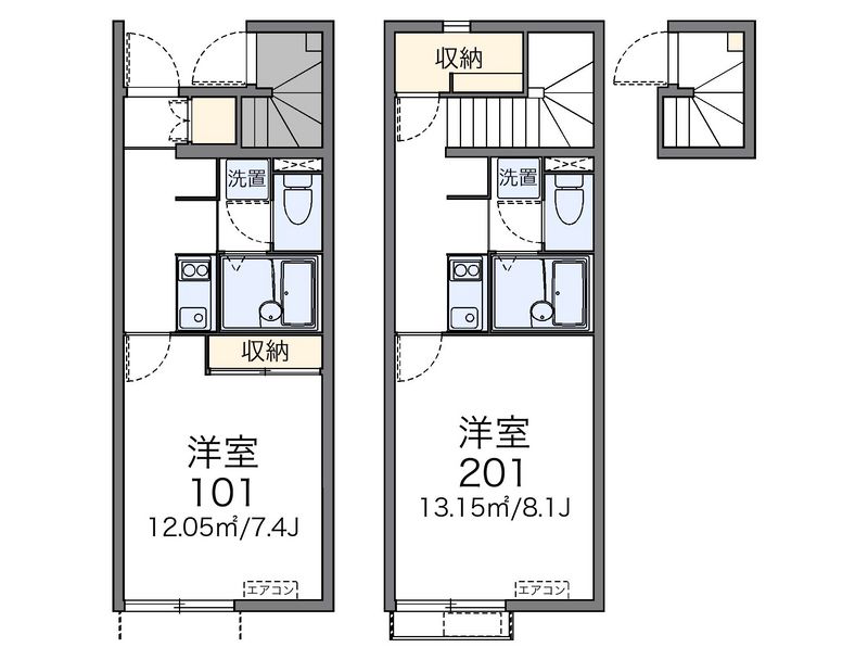 レオネクストアベリア 間取図