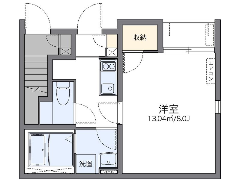 レオネクストＧｒａｃｅ 間取図