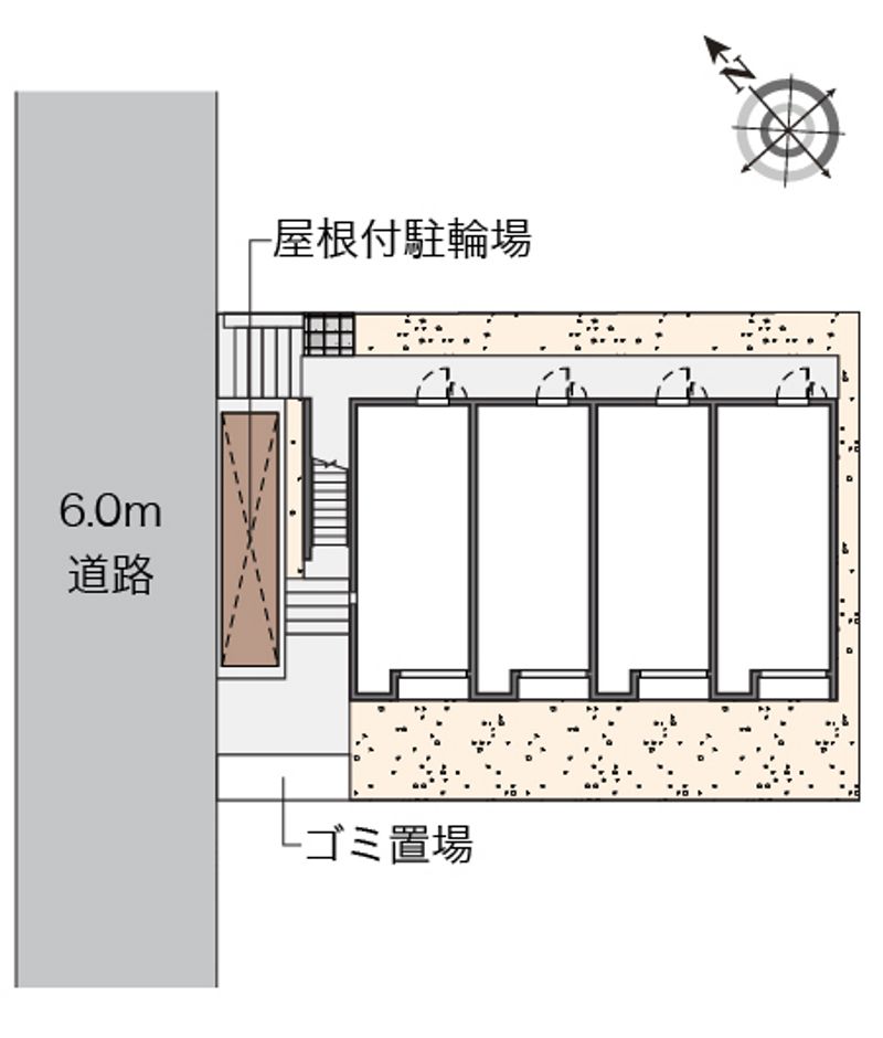 レオネクストカーサボナール 配置図