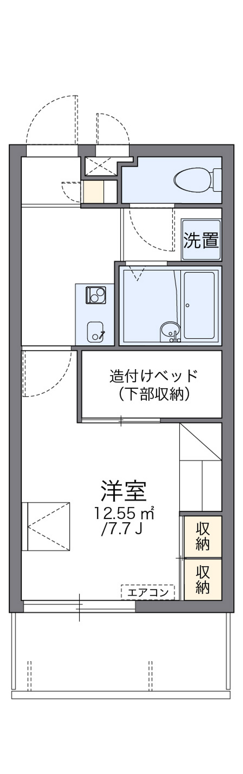 レオパレスゴヤ 間取り