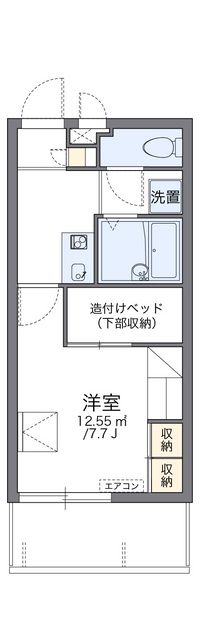 レオパレスゴヤ 間取り図