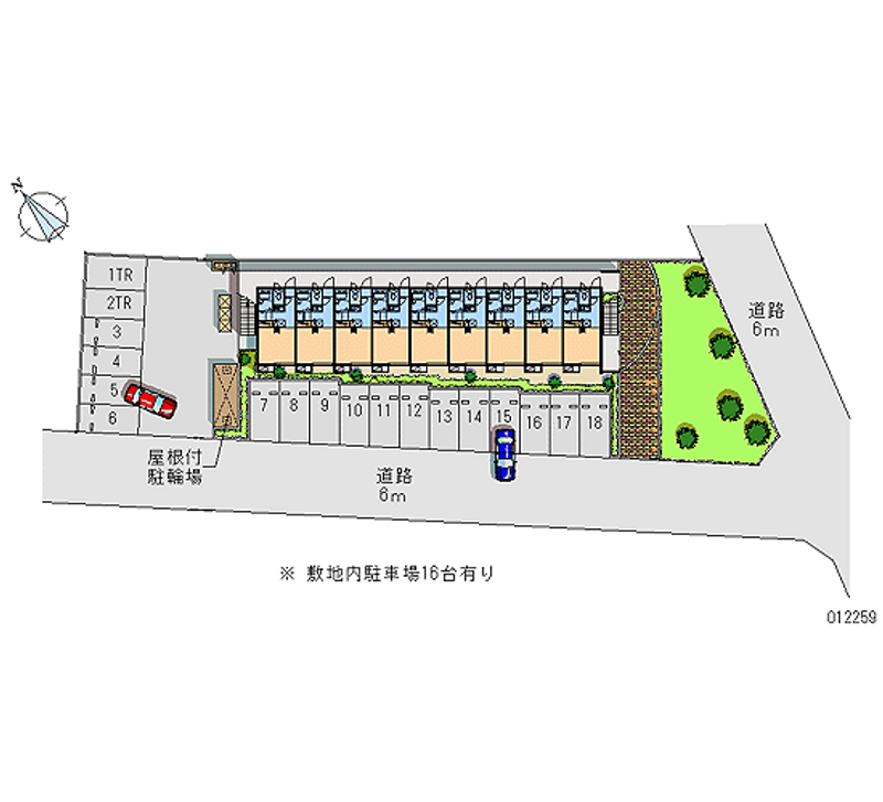 12259月租停車場