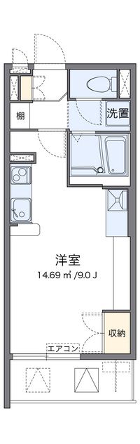 ミランダばうレジデンス湘南 間取り図