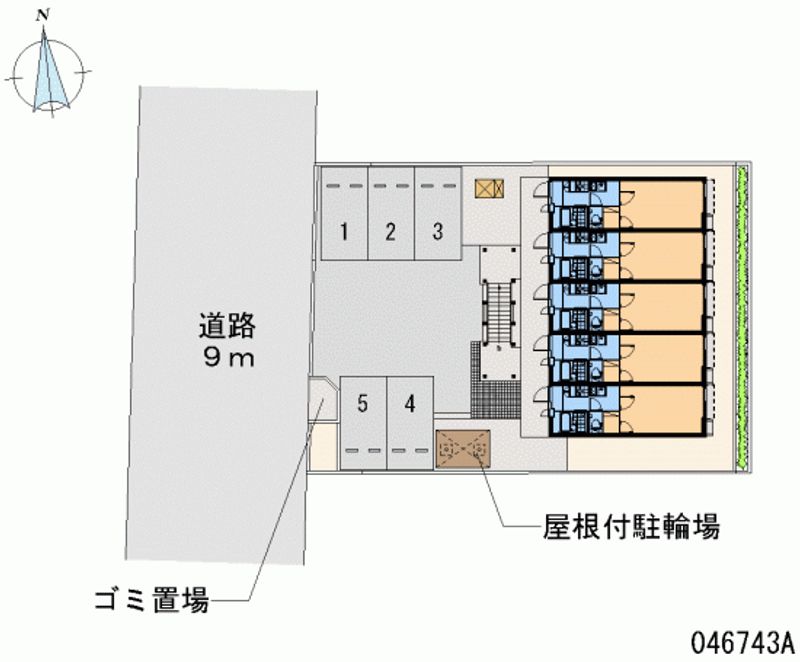 レオパレス憩 月極駐車場