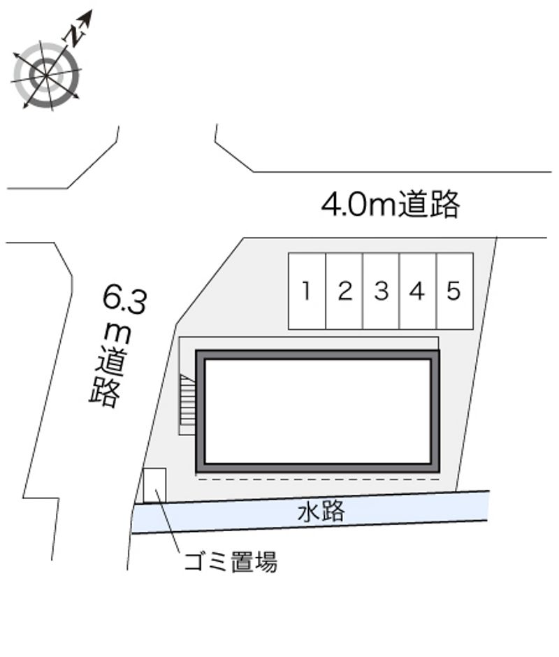 レオパレスベルグ 配置図