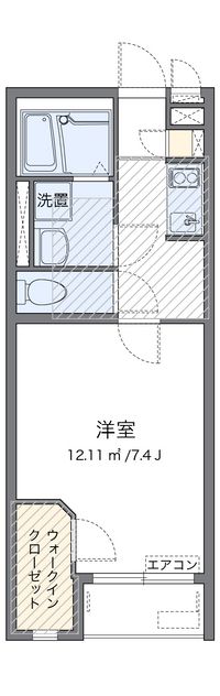 レオネクストブルーイン 間取り図