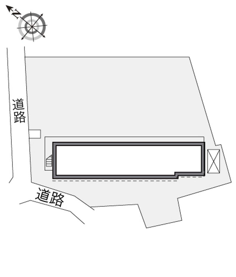 レオパレスグランデ瑞江 配置図