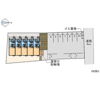 43901 bãi đậu xe hàng tháng