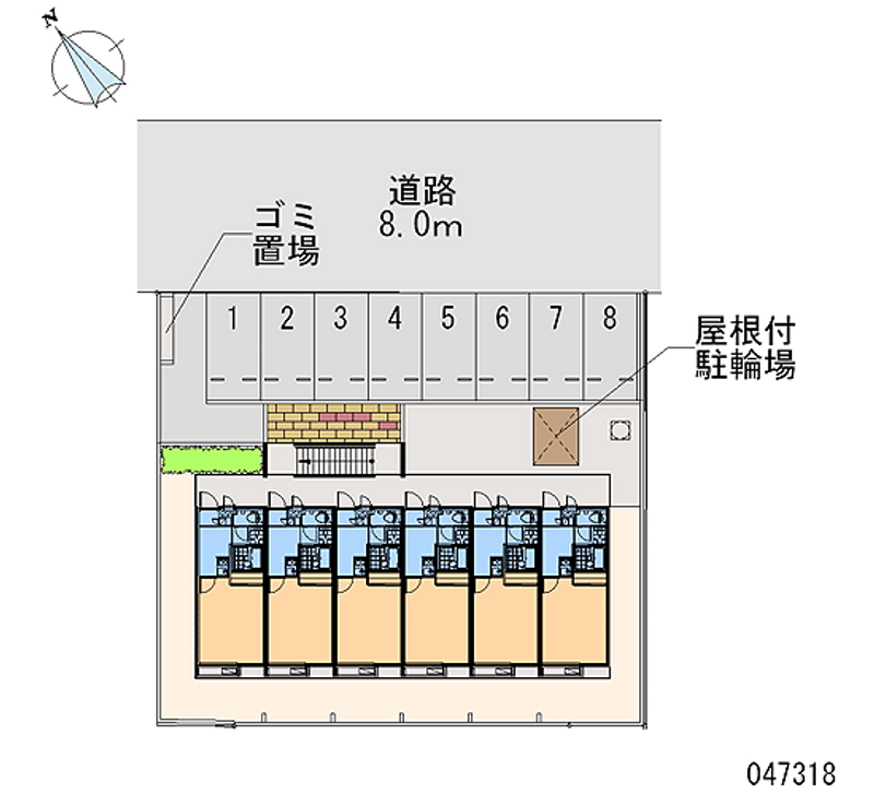 47318 Monthly parking lot