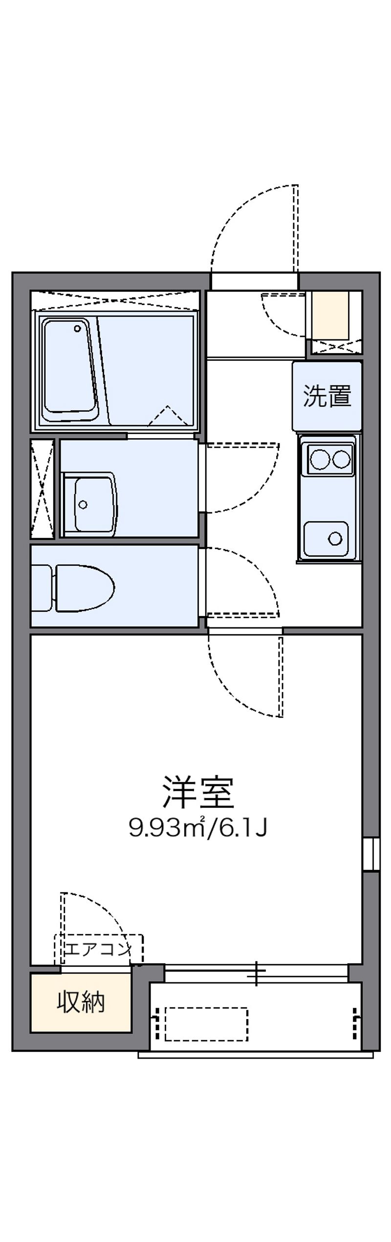 レオネクスト路家燕沢 間取図