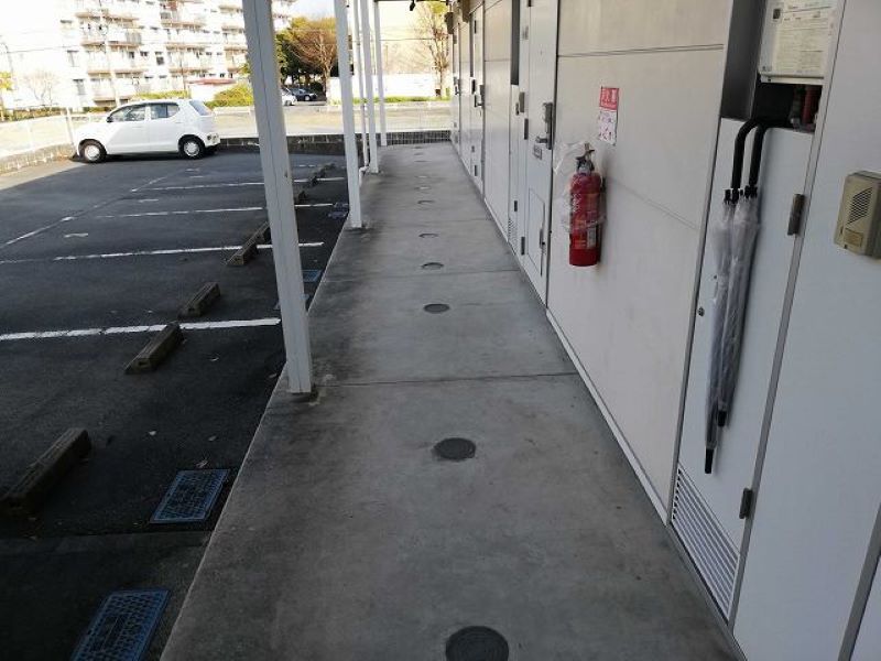 レオパレス長門石 共用部分