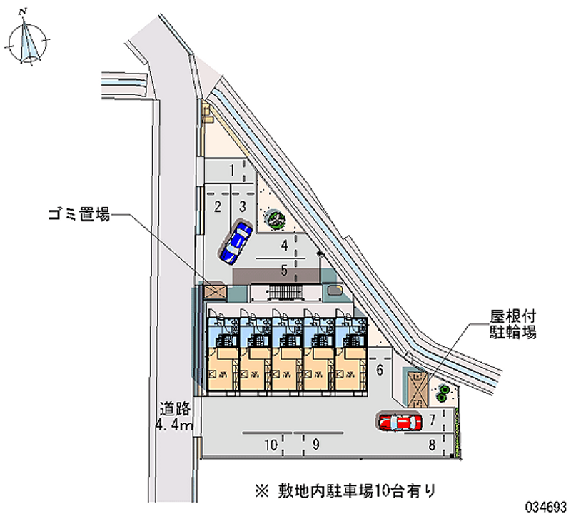 34693月租停車場