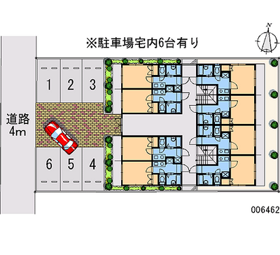 レオパレス砂子町 月極駐車場