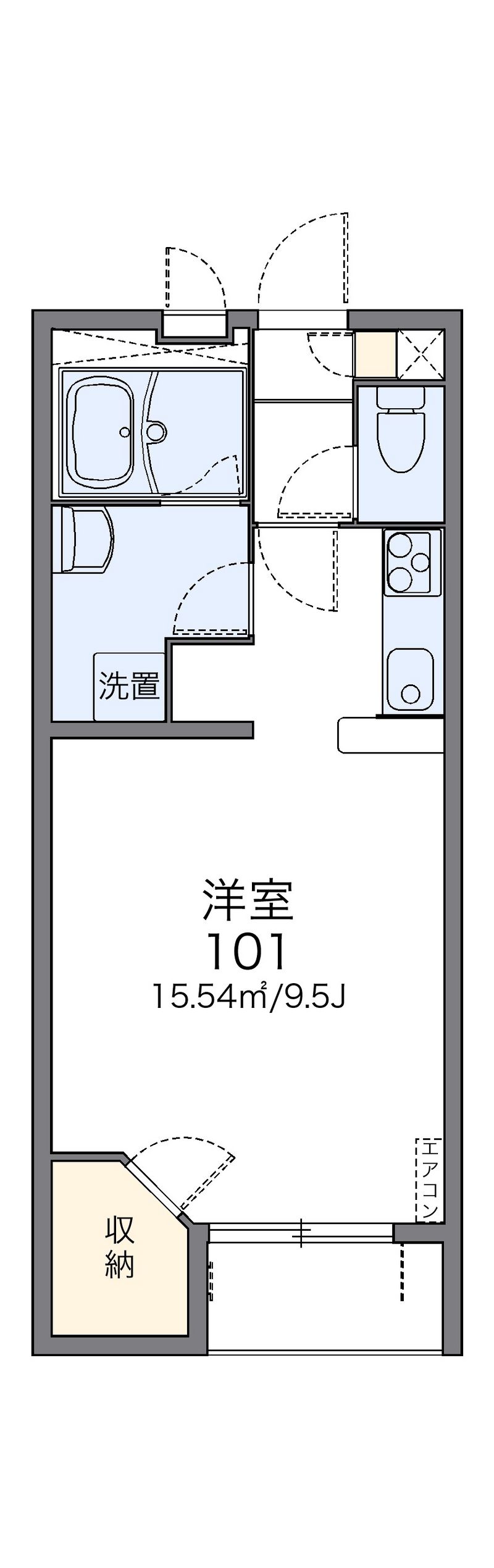 レオネクストＳｕｎＵ 間取図