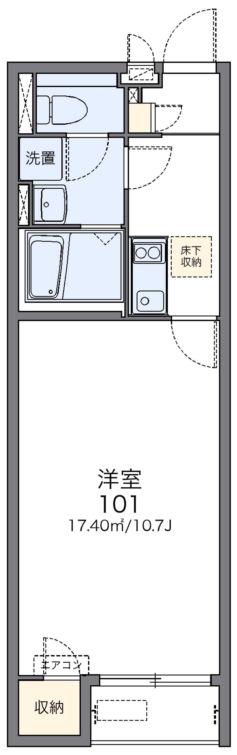 レオネクストアルヴィータ 間取図