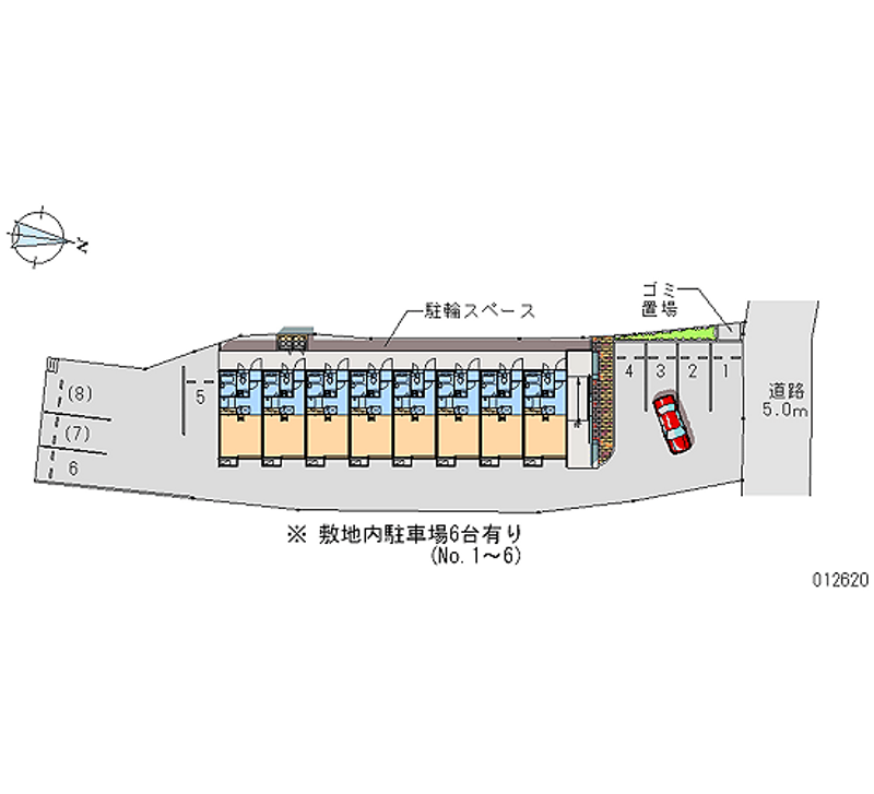 レオパレス小山 月極駐車場