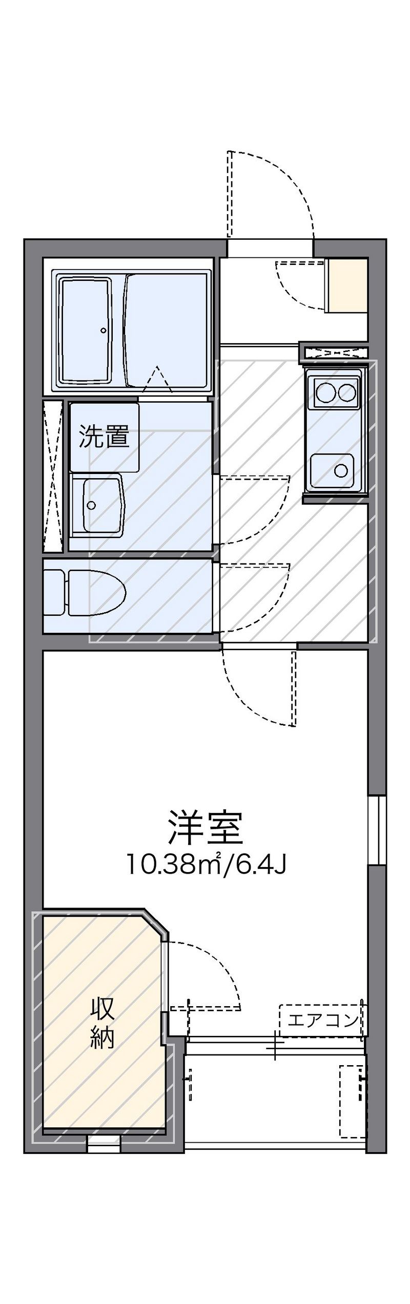 レオネクストモトウイング３ 間取り