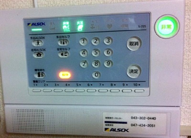 レオパレスＳＵＮＲＯＯＭ セキュリティ