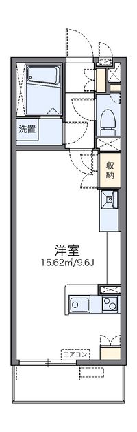 レオネクストアカツキウエスト 間取り図