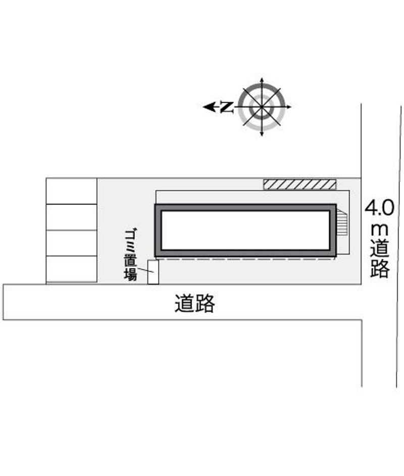 レオパレスボナール 配置図