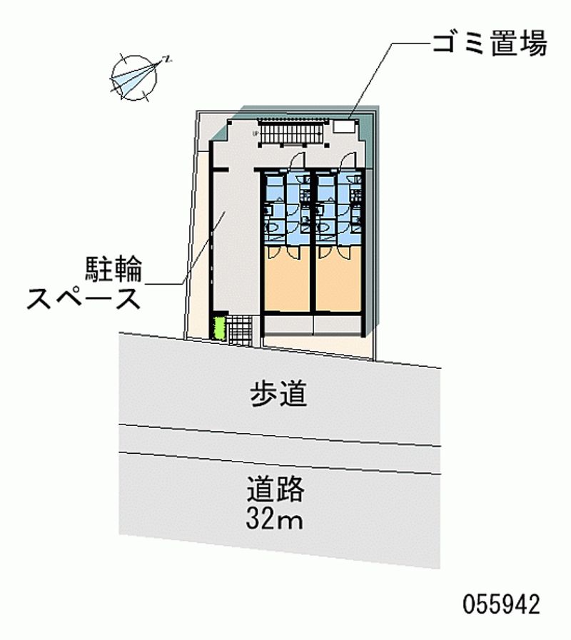 クレイノイースト大曽根 区画図