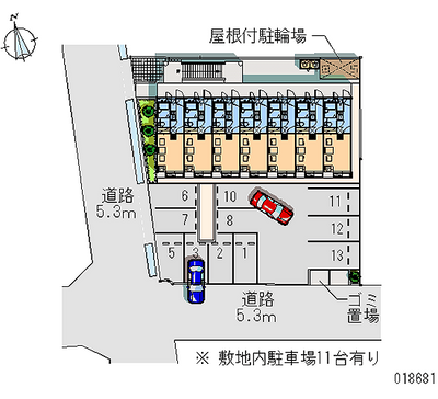 18681月租停车场