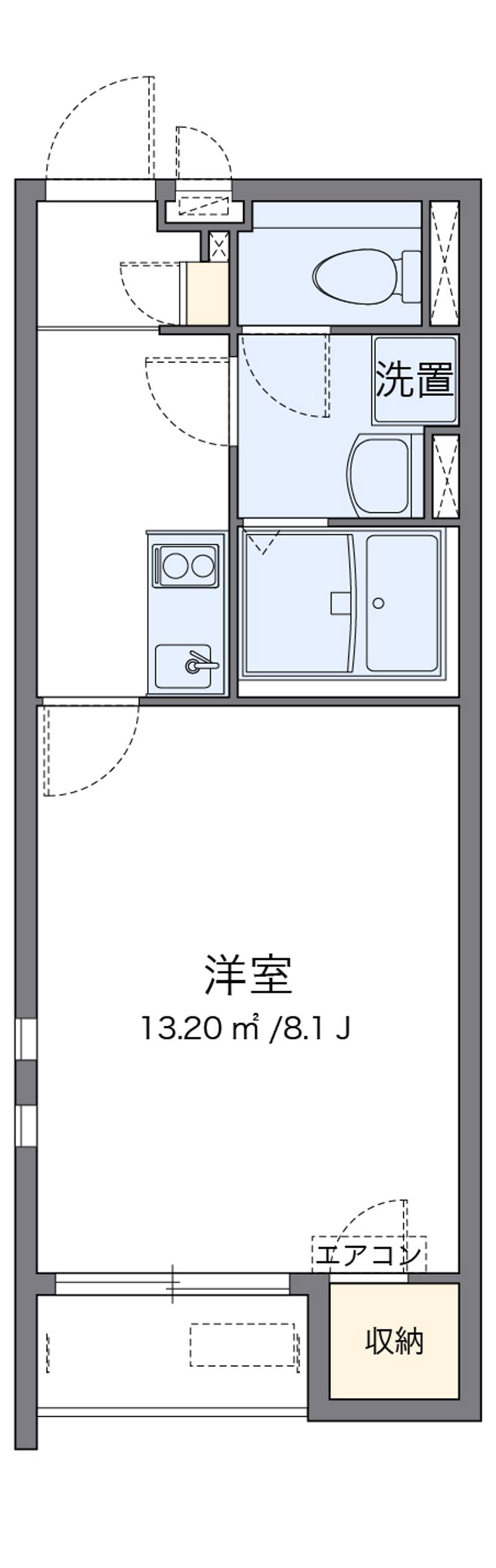 クレイノ北神敷台 間取図