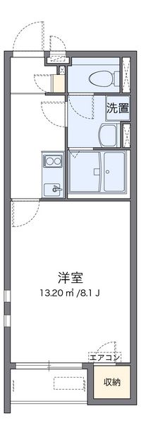 クレイノ北神敷台 間取り図