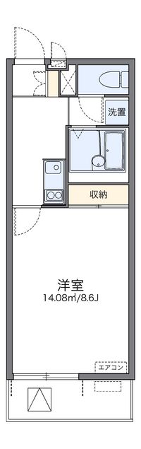 レオネクスト東郷通Ⅱ 間取り図