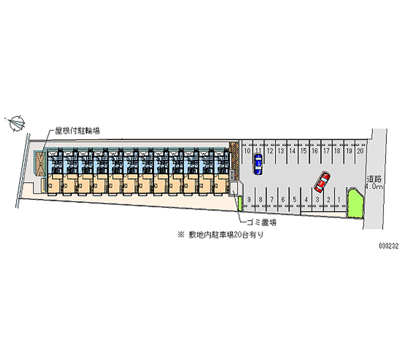 30232月租停车场