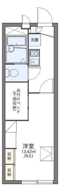 レオパレスＬｏｖｅ　Ｓｅａ 間取り図