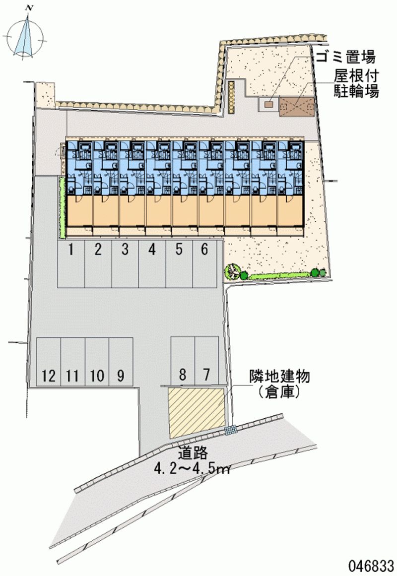 レオネクストＴＯＤＡ　Ｋ 月極駐車場