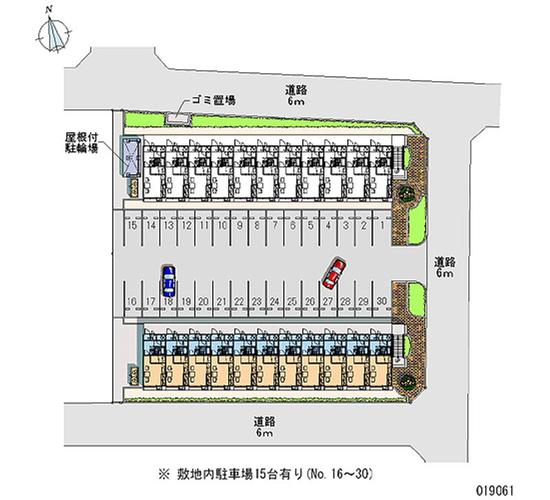 19061月租停車場